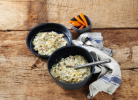 Jemné kuře s krémovou zeleninou a rýží 1000+ kcal (PERFORMANCE FOOD)